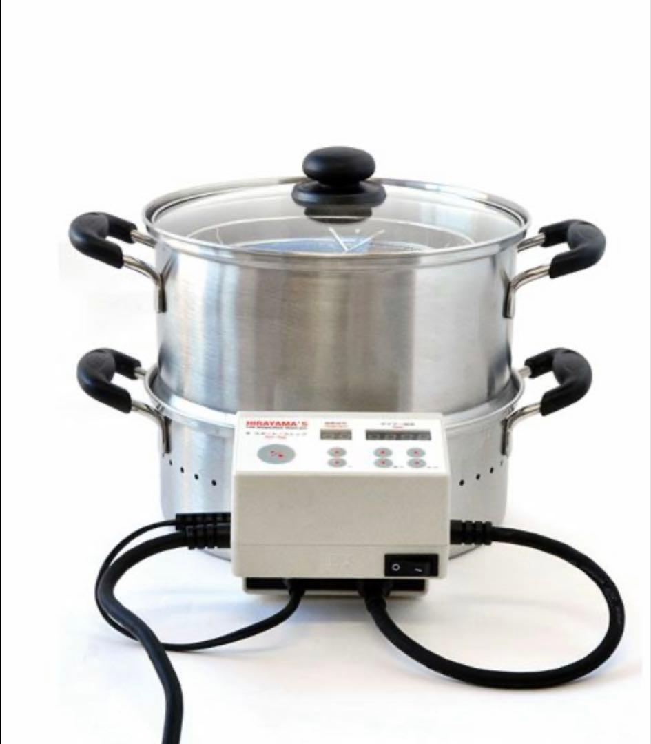 Hirayama 低温スチーム調理器 新品未使用 26cm 蒸し器