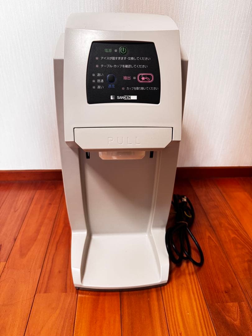 サンデン ワンショットOS3　ソフトアイス抽出機