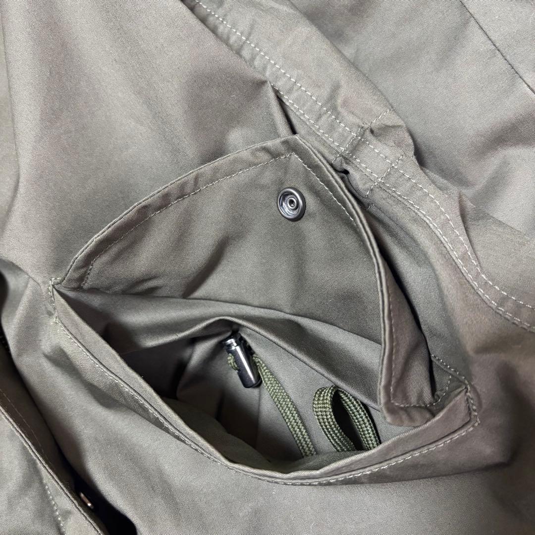 【美品】WOOLRICH ファーライナー モッズコート ラビットファー