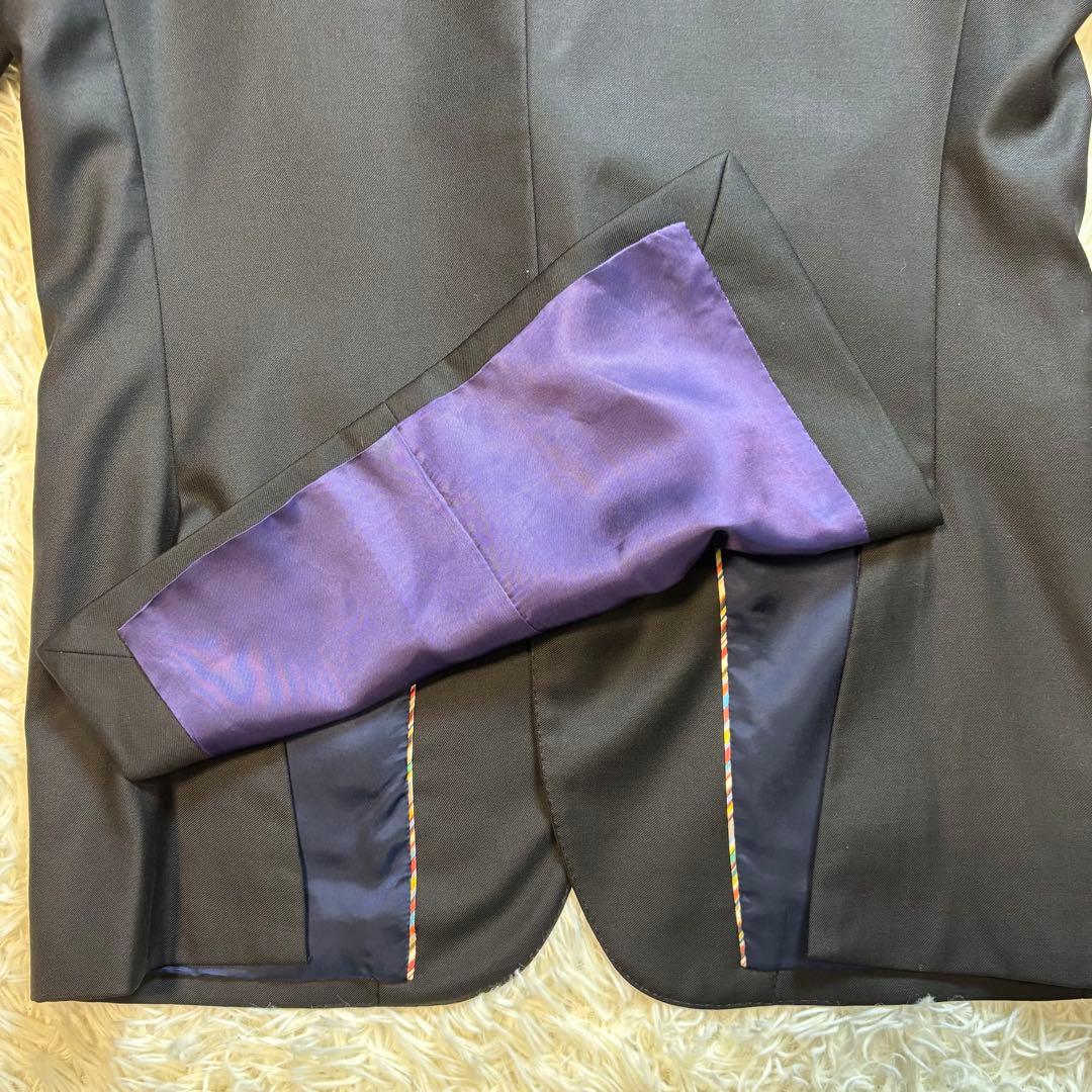 Paul Smith ポールスミス ロロピアーナ 総裏パープル XLサイズ