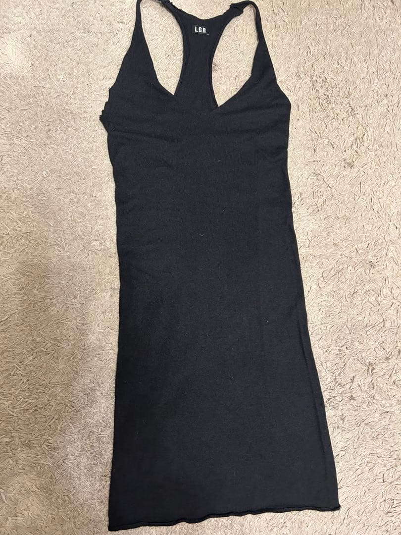 LGB ブラックバックオープンタンクトップ サイズ1 身丈90㎝