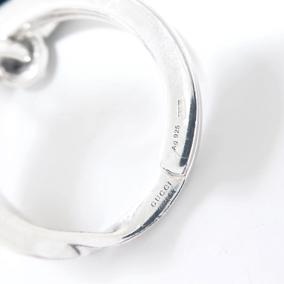 GUCCI ゴースト キーリング REAL LOGO M255036