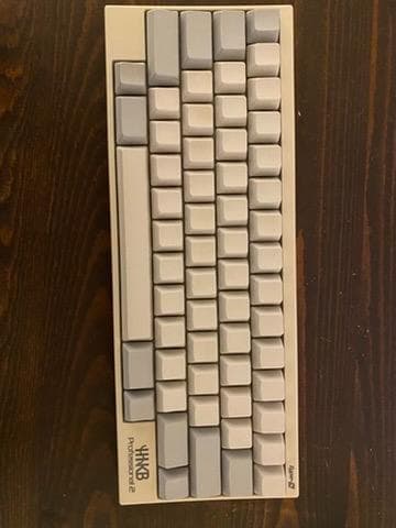 HHKB Professional2 Type-S 白／無刻印（英語配列）