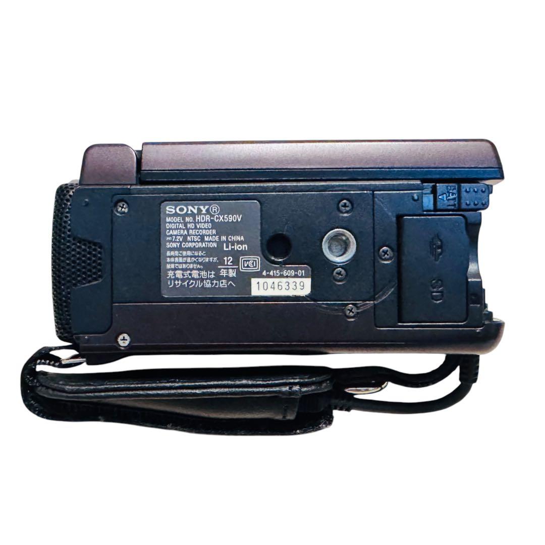 スピード配送　SONY HDR-CX590V バッテリー２個付