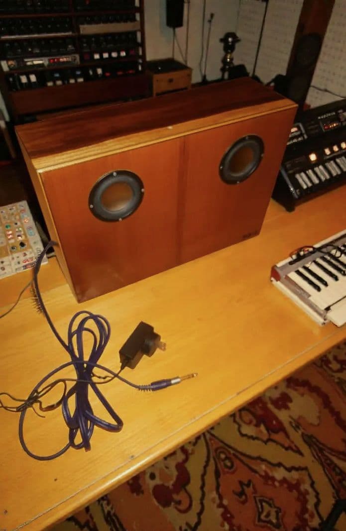 アコギ ギター ミニ アンプ　スピーカー シダー ココボロ　ハカランダ