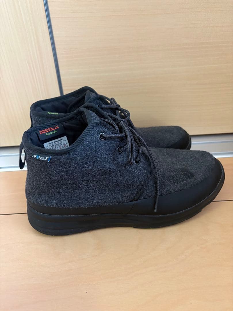 (美品)ノースフェイス ヌプシトラクションライト 25cm グレー