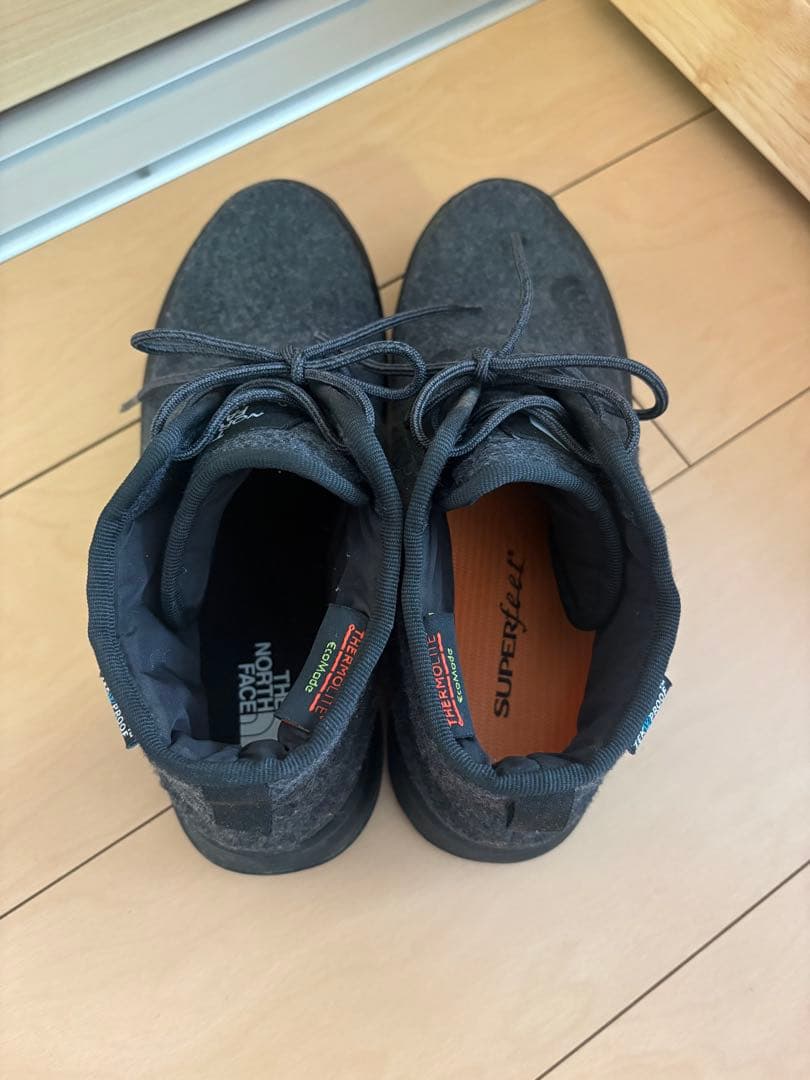 (美品)ノースフェイス ヌプシトラクションライト 25cm グレー