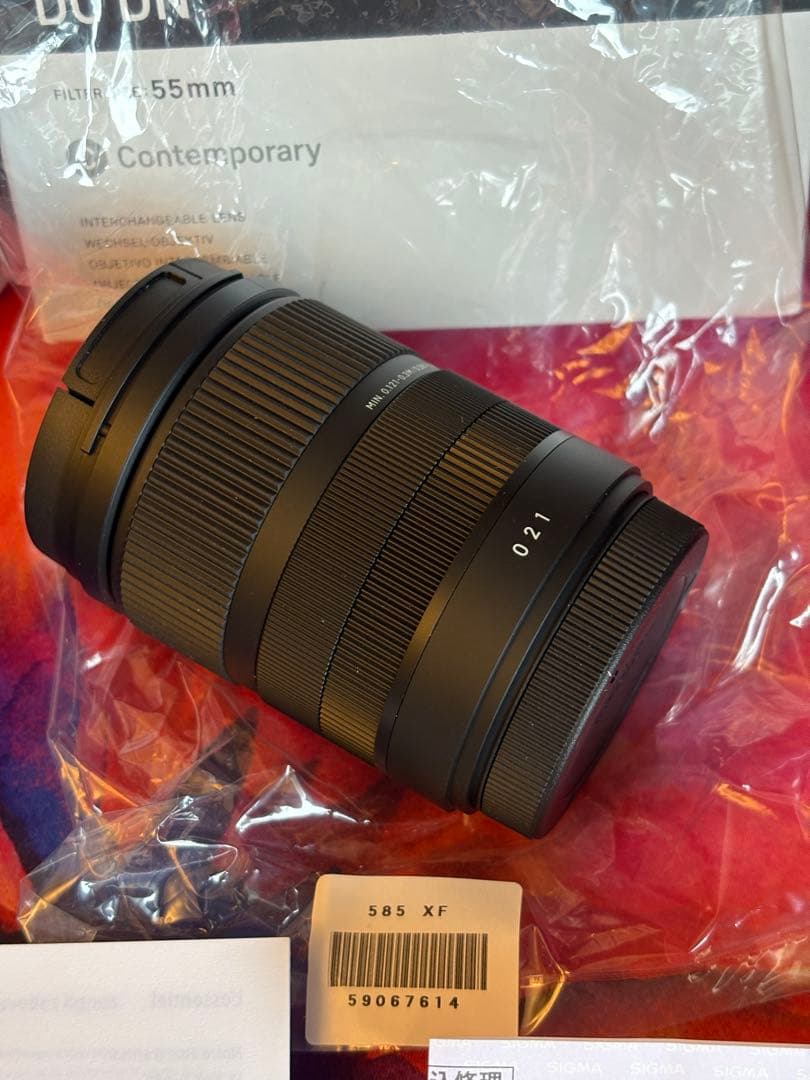 SIGMA 18-50mm f2.8 DC DN xマウント 富士フイルム