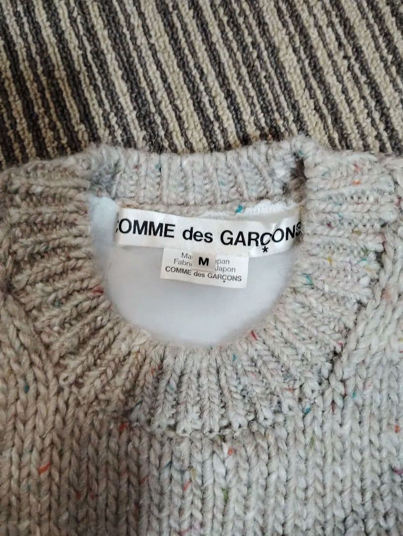 コムデギャルソン　ニットポンチョ