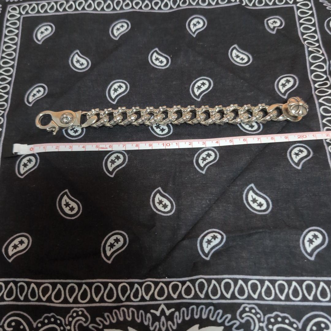 （箱付き.布）クロムハーツ、ブレスレットクロス 925刻印有り