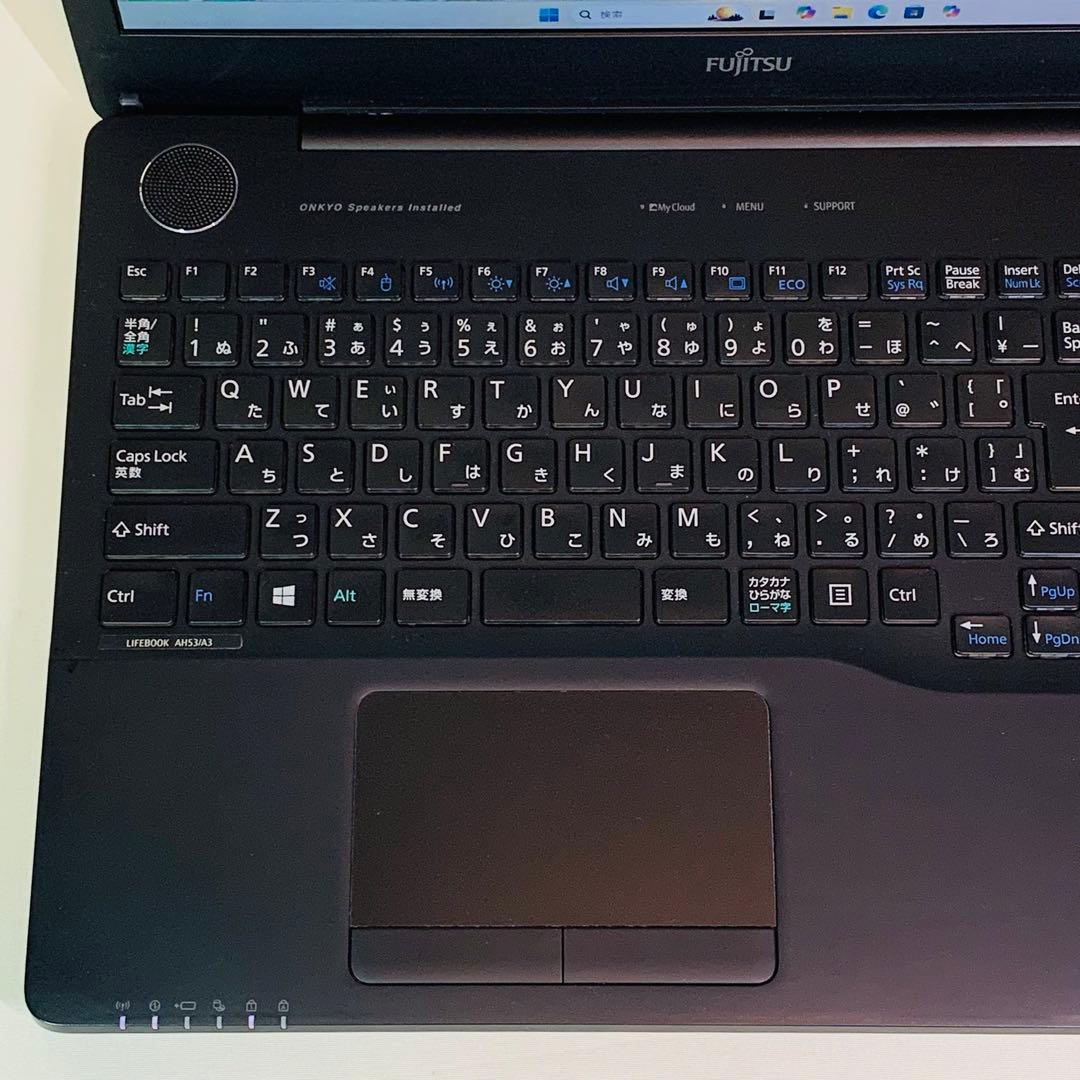 Core i7✨SSD512GB✨16GB✨カメラ✨オフィス✨黒✨ノートパソコン