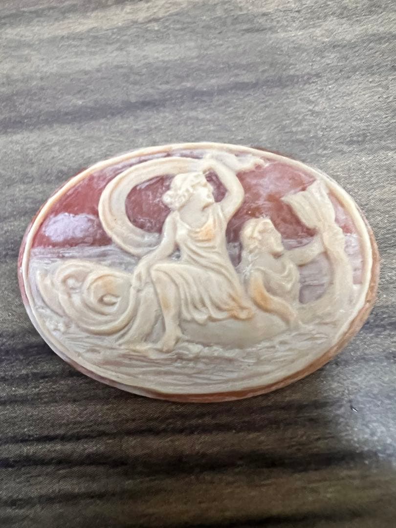 シェルカメオ6点おまとめ114ct 約22.8g ルース 裸石 彫刻