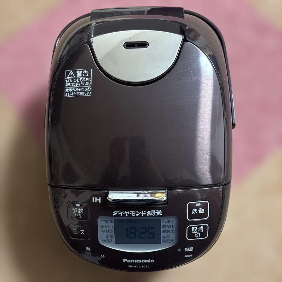 パナソニック IH炊飯器 SR-HVD1010 2022年製