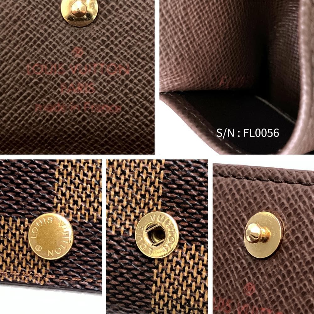 極美品✨ ルイヴィトン ダミエ ミュルティクレ 4 キーケース 159