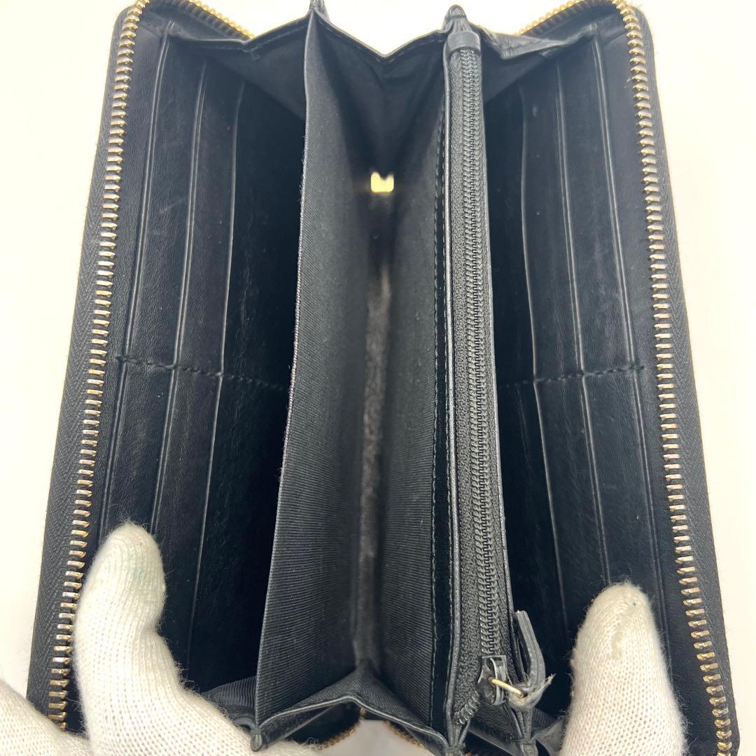 激レア✨GUCCI シマ　マイクロシマ　長財布　ユニセックス　インターロッキング