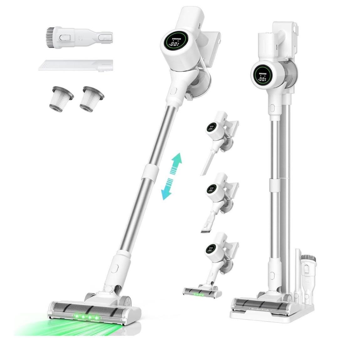 掃除機 コードレス【2027年先行発売！業界初自走式！真95Kpa超強力吸引！