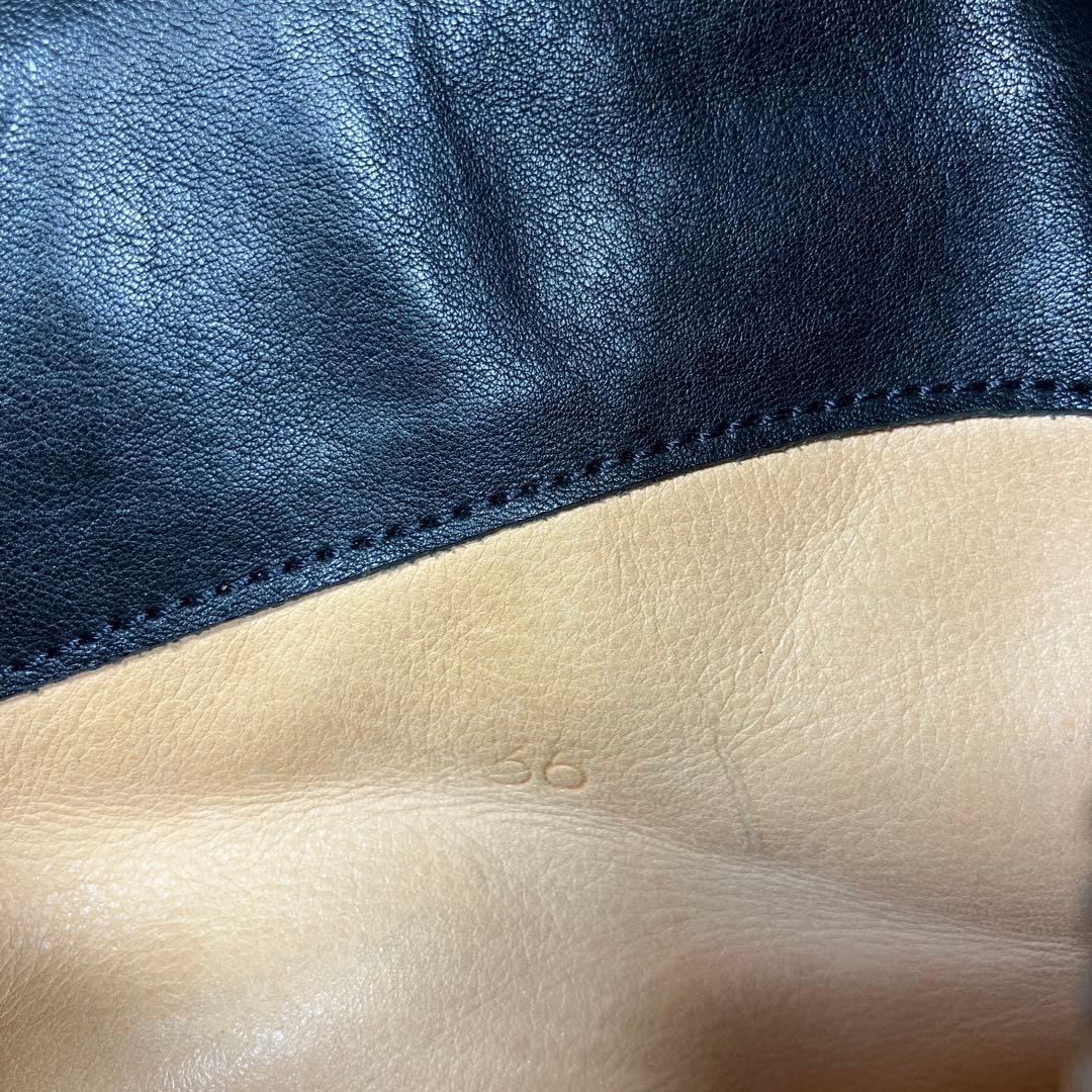 【極美品】Trippen ブーツ Deer サイズ36 サイドジップ 黒 レザー