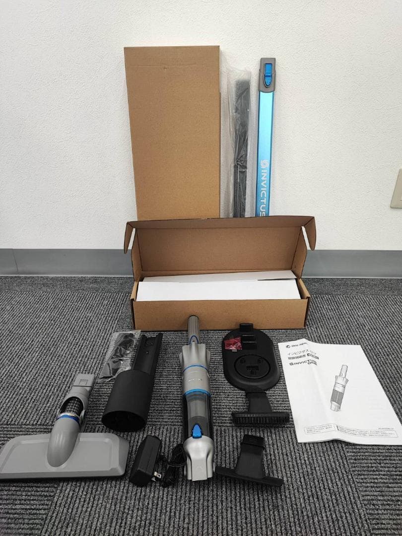ショップジャパン インビクタス ワン INV-002 掃除機 付属品・保証書有