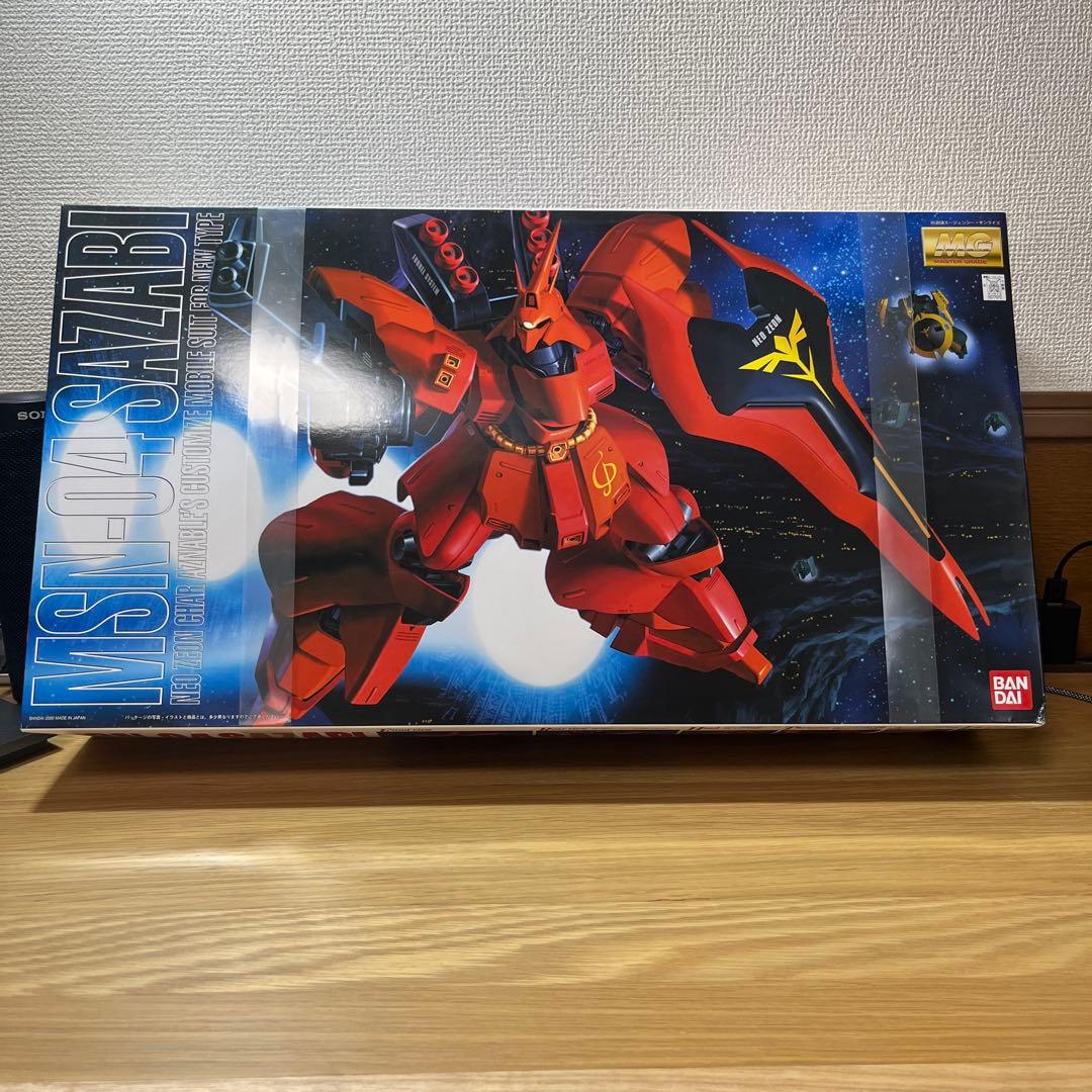 マ*ー様 MG MSN-04 サザビー 1/100 マスターグレード 新品 未開