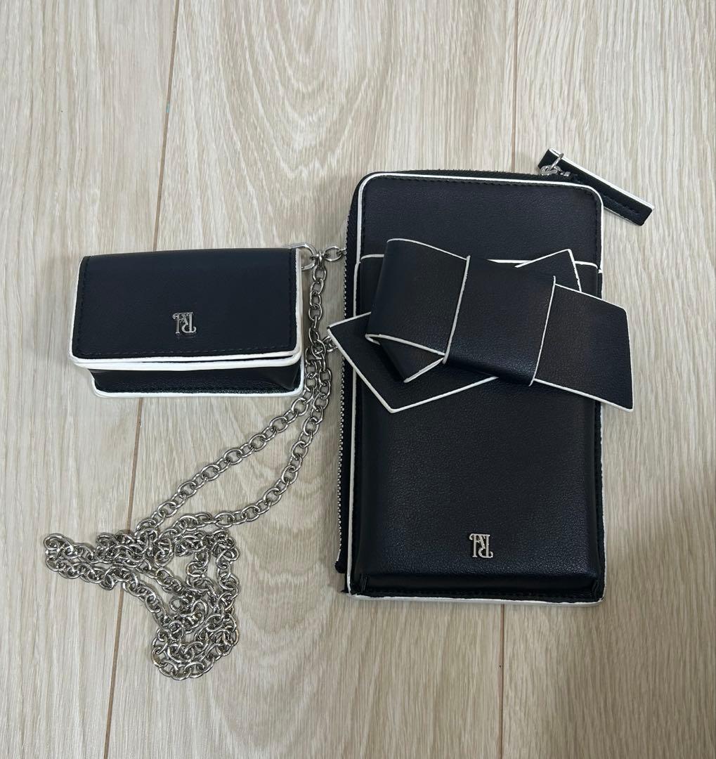 FRAY I.D ルエル　リボンマルチショルダー　スマホケース　ショルダー