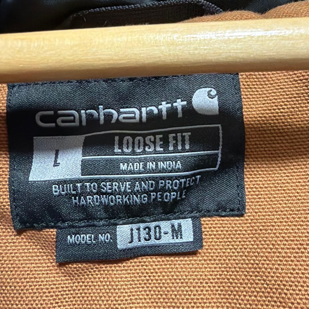 Carhartt J130-M ブラウンジャケット L