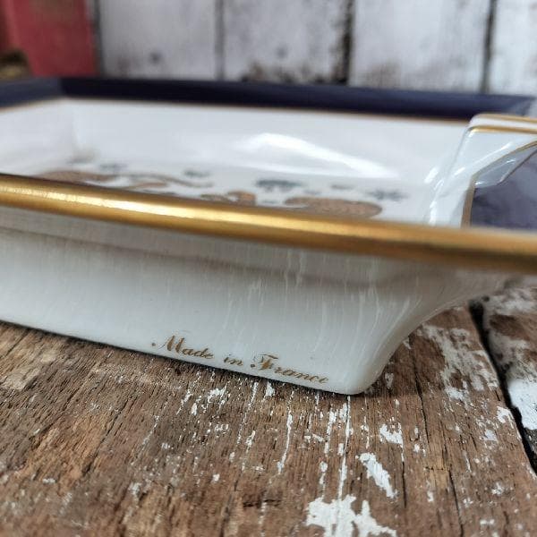 フランス HERMES エルメス レオパード アッシュトレイ ヴィドポッシュ