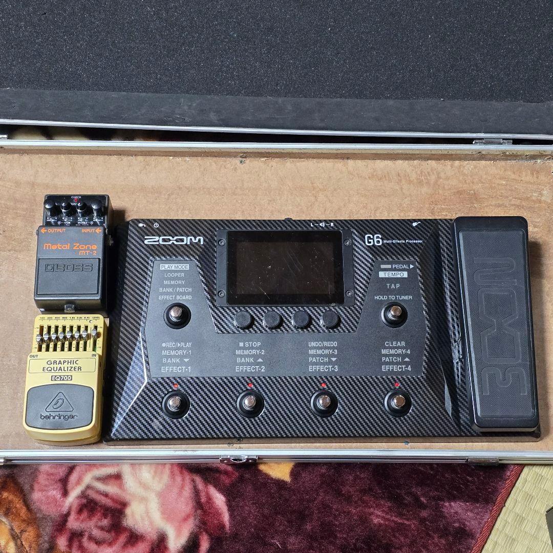 ZOOM G6 メタルゾーン MT-2 EQ700 まとめ売り