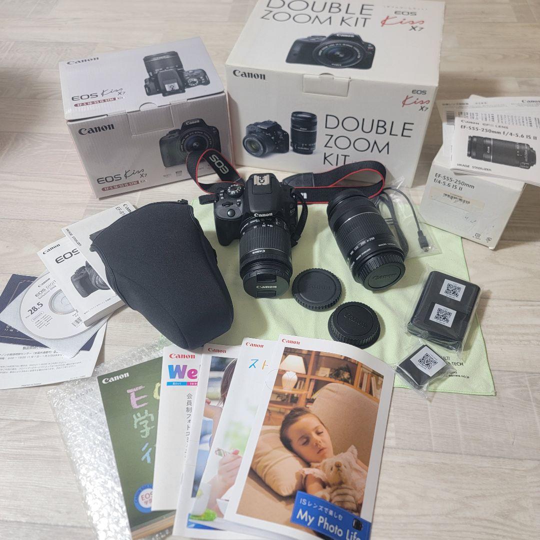 イ*N様 Canon EOS Kiss X7 ダブルズームキット