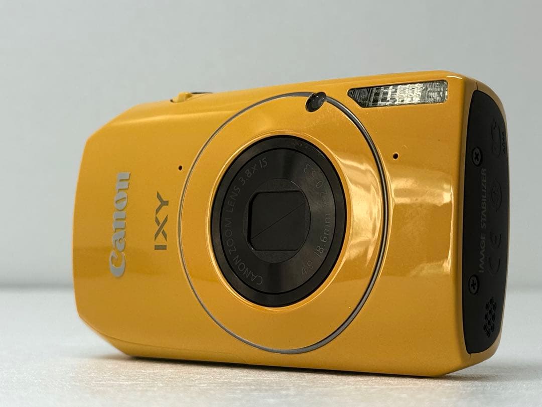 Canon IXY 30S イエロー 動作確認済 付属品一式 コンパクトデジカメ