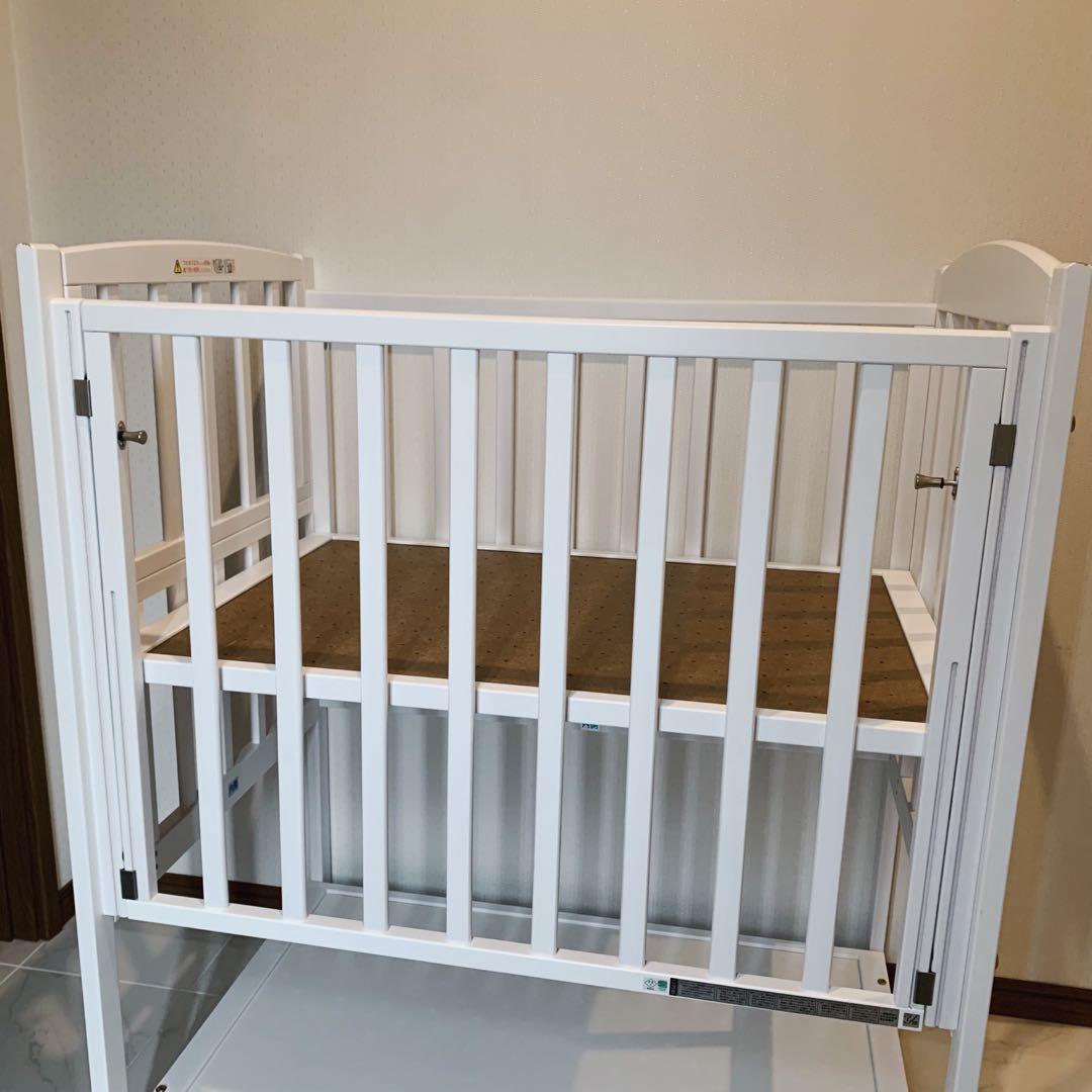 カトージプレミアムライン ハイタイプ ツーオープン ミニベッド　なおちゃん