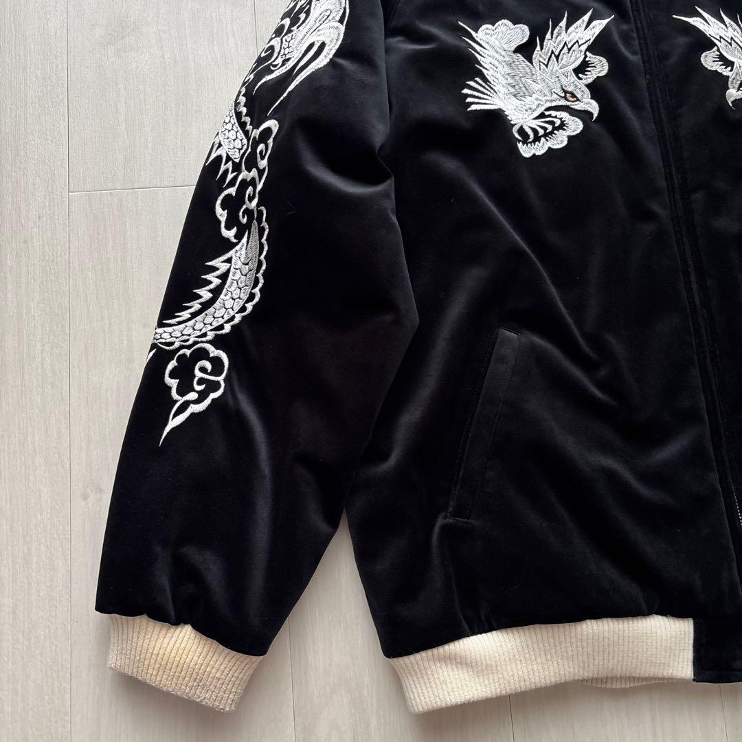 45周年記念限定モデル　HOUSTON ベロア　スカジャン