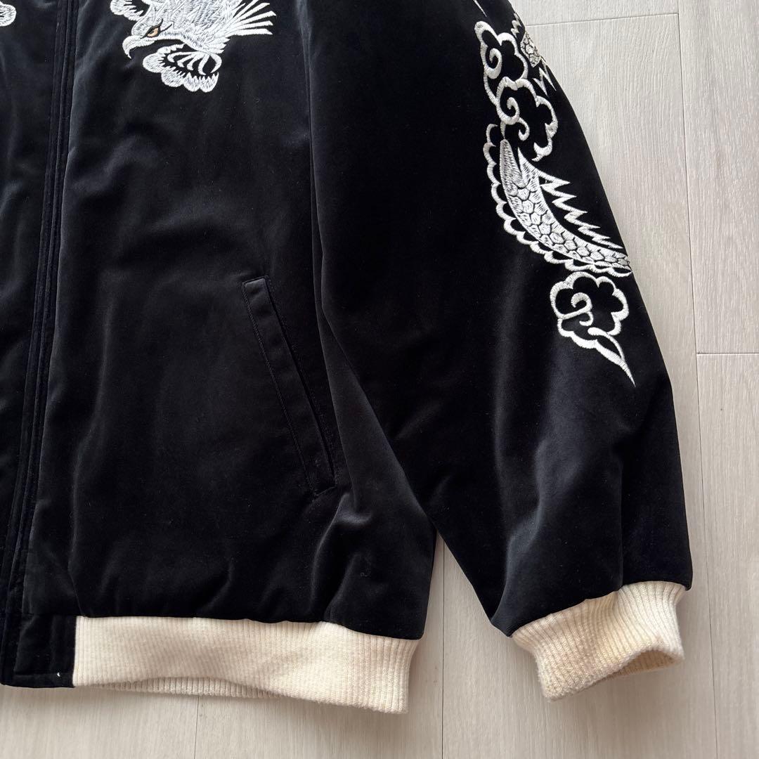 45周年記念限定モデル　HOUSTON ベロア　スカジャン