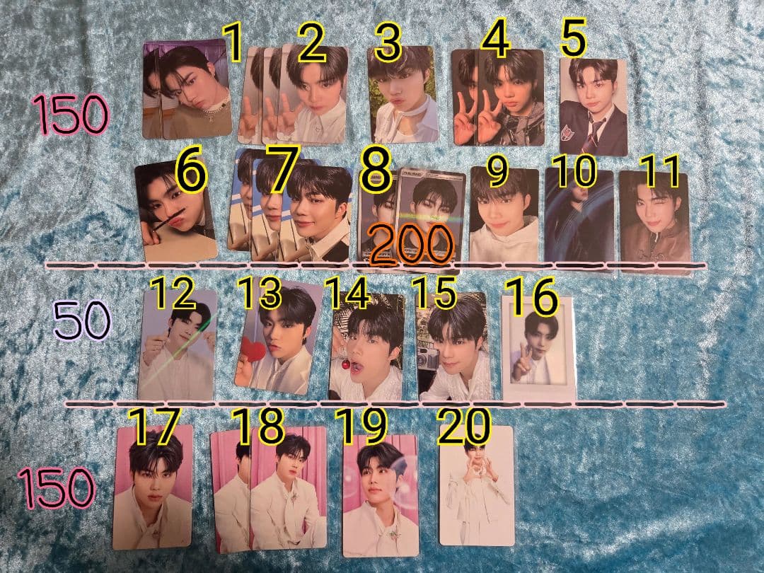 ZEROBASEONE ZB1 ゼベワン　トレカ　セット　まとめ売り