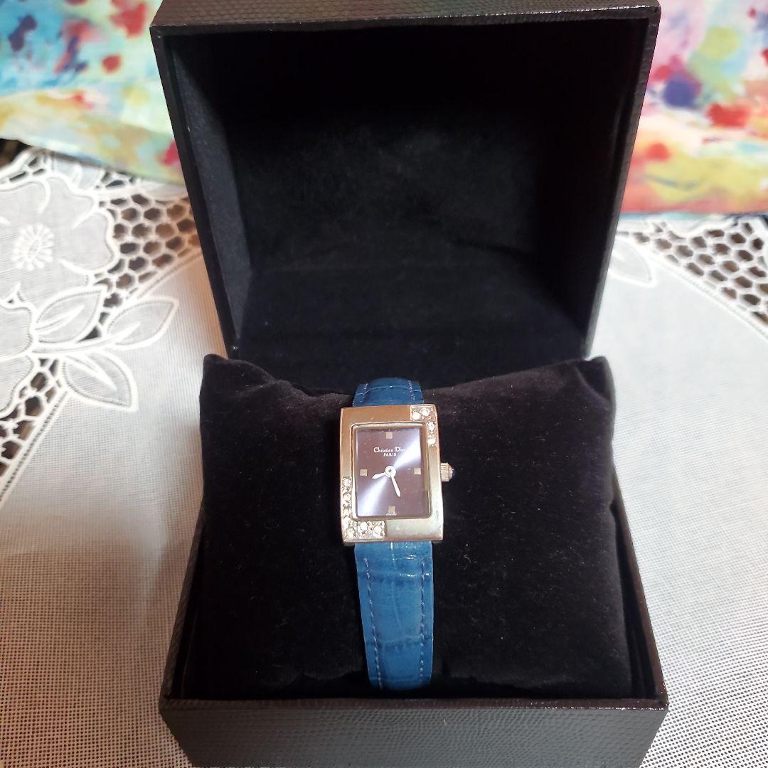 Christian Dior スクエア腕時計