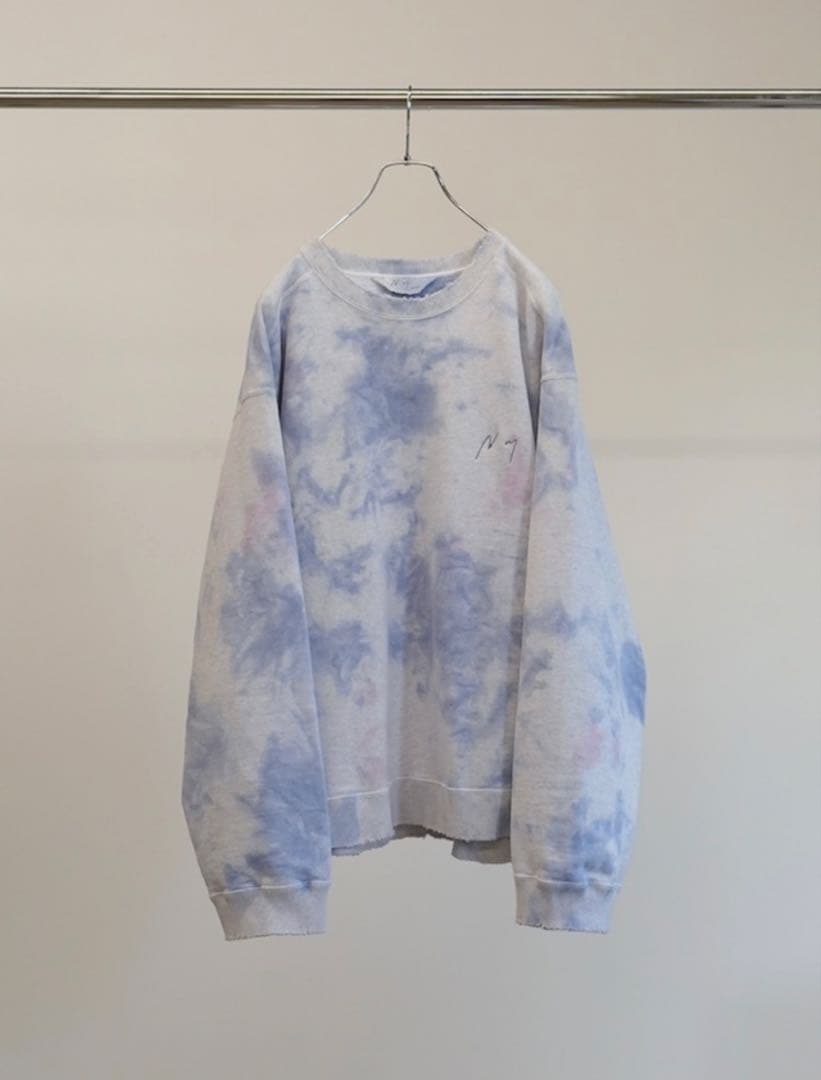 ANCELLM MARBLING SWEAT アンセルム　スウェット