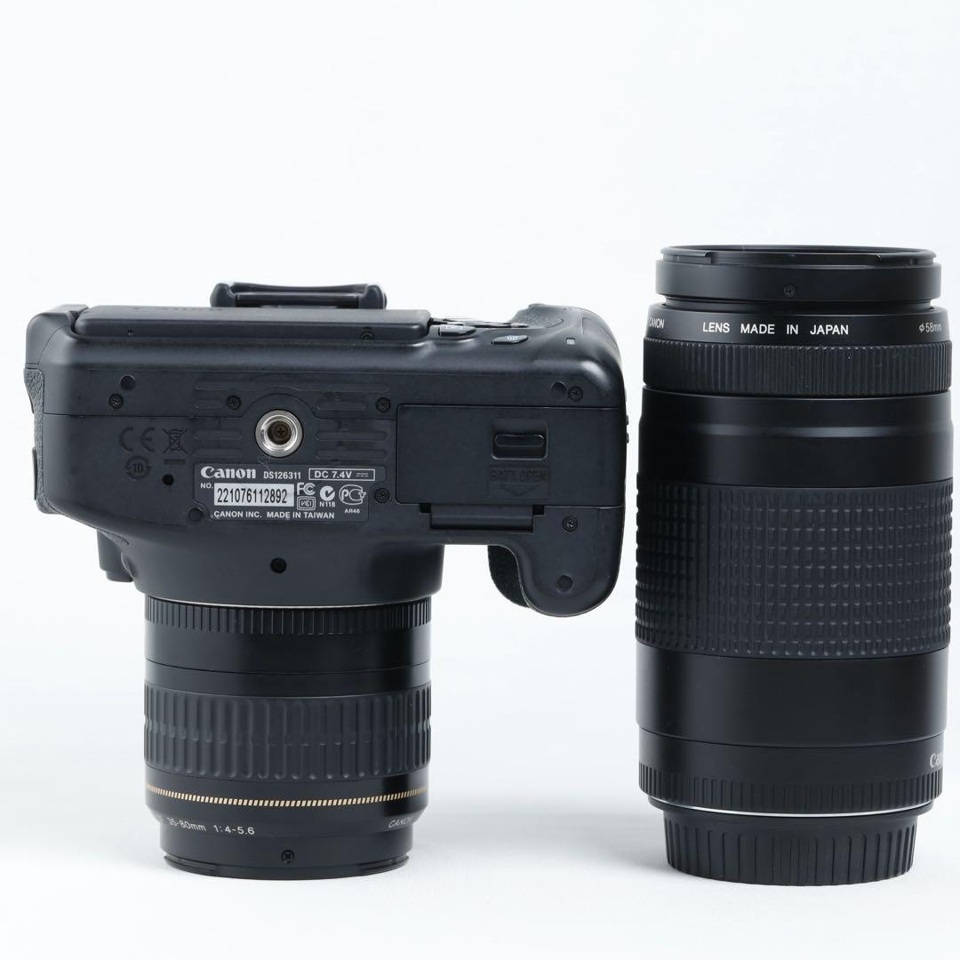 023★初心者★デジタル一眼レフ★Canon★ダブルレンズ★kissx5