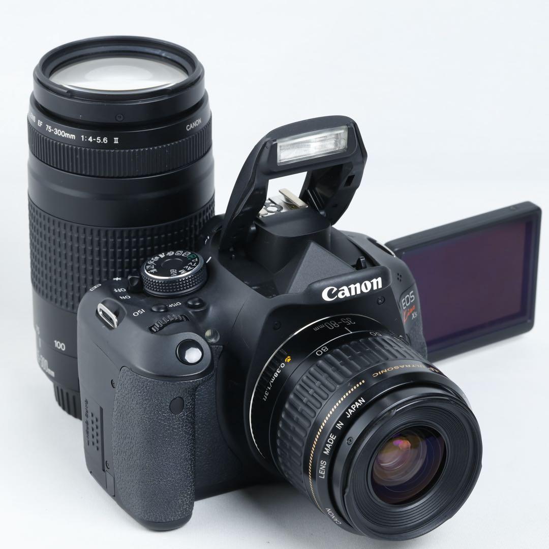 023★初心者★デジタル一眼レフ★Canon★ダブルレンズ★kissx5
