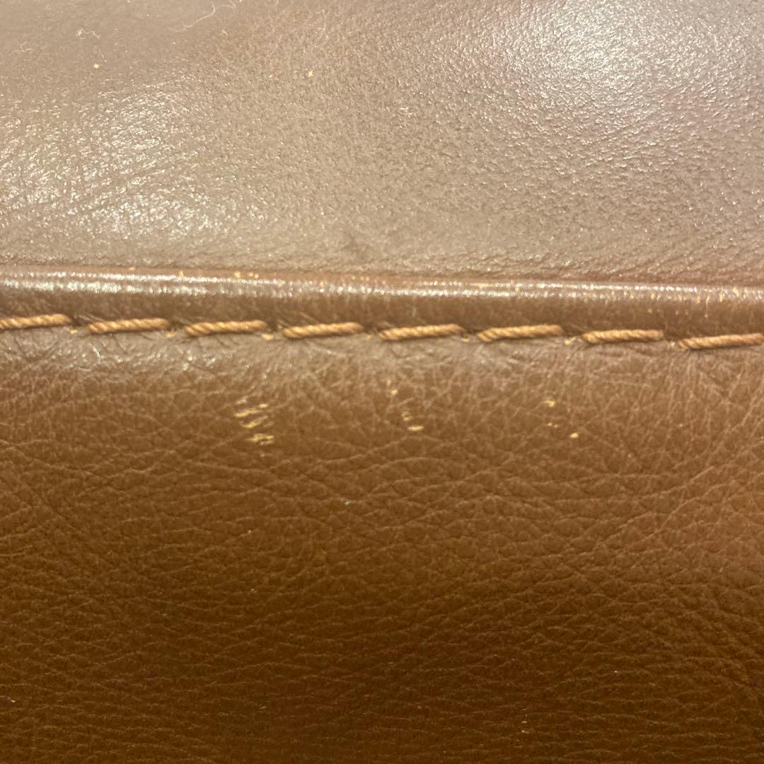 unico ウニコ　テラ　TERRA ブラウンレザーオットマン