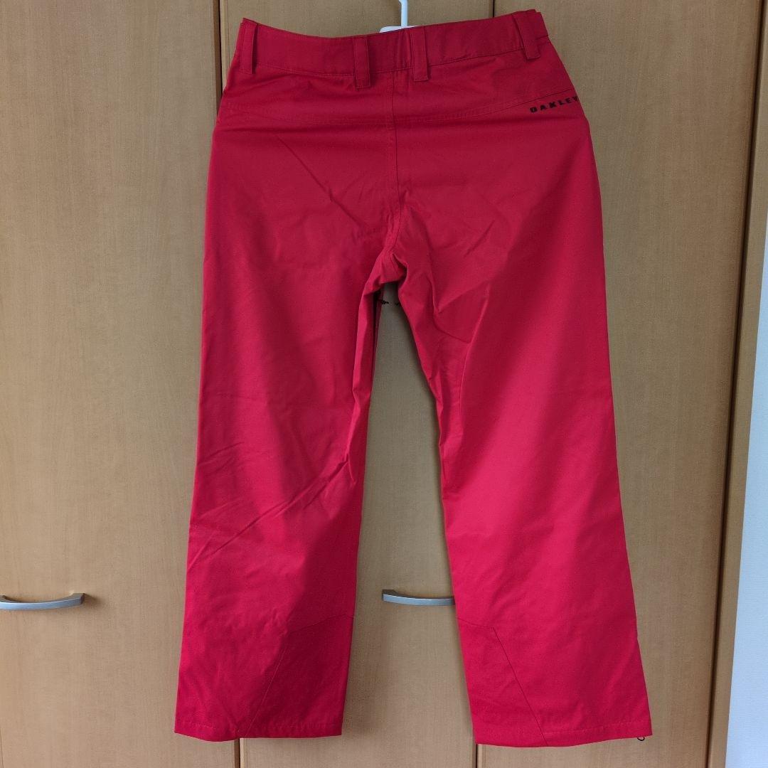 Oakley スノーボードパンツ レッド