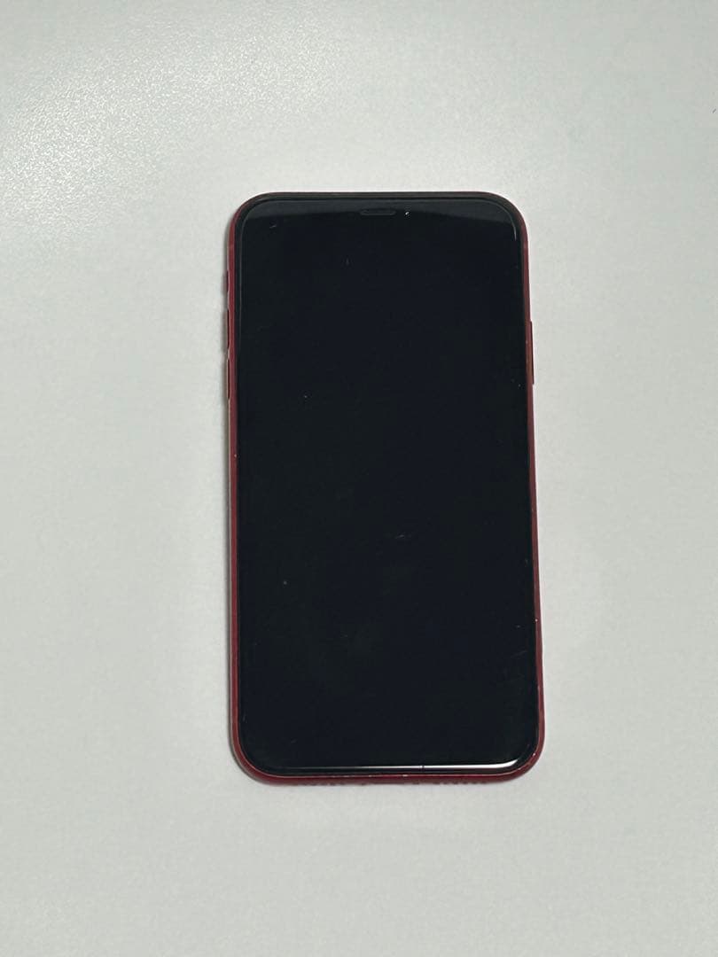 ジャンク品 Apple iPhone XR 赤