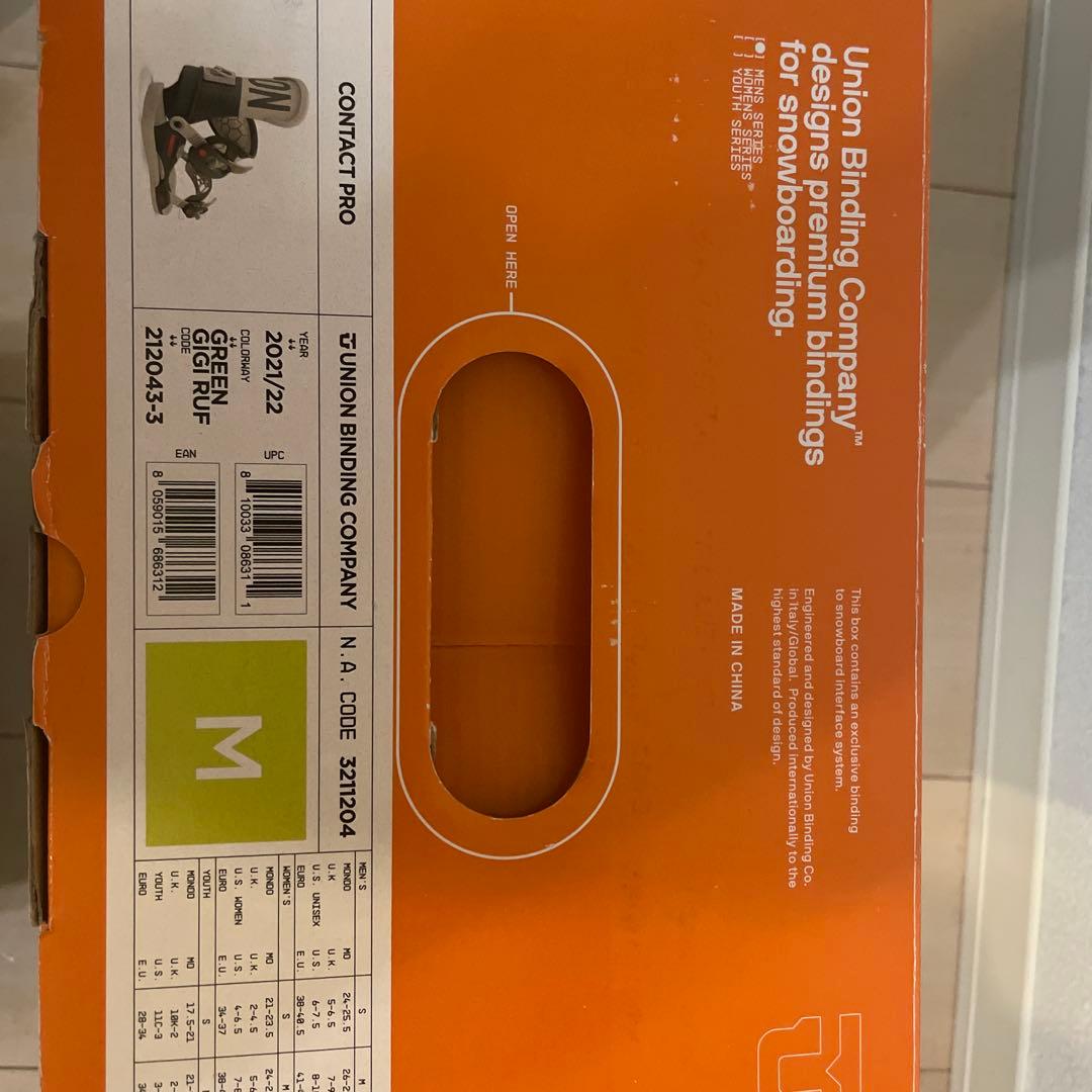 UNION BINDING CONTACT PRO Mサイズ