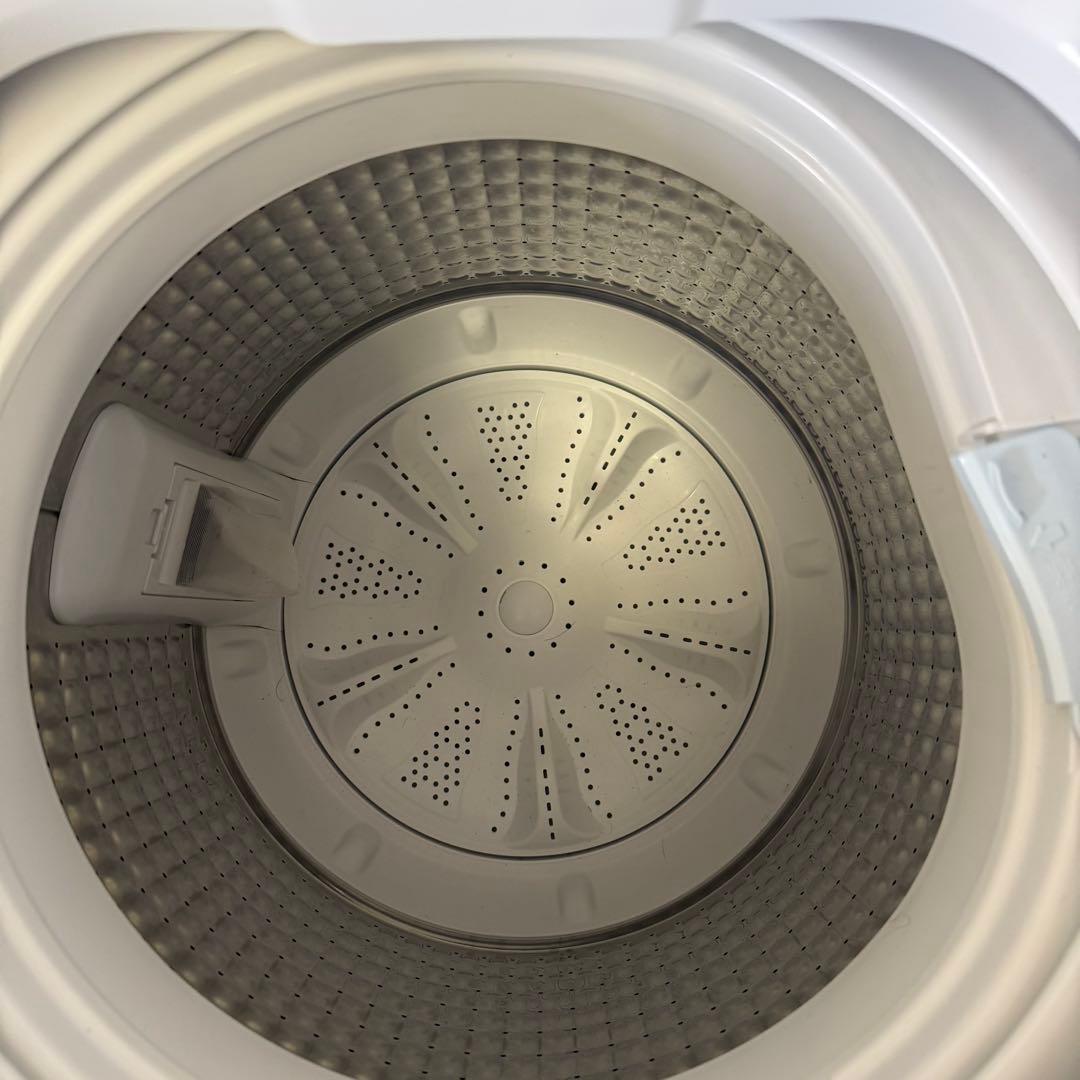 【美品】Haier 縦型洗濯機 4.5kg 本体　JW-HS45C 2024年製