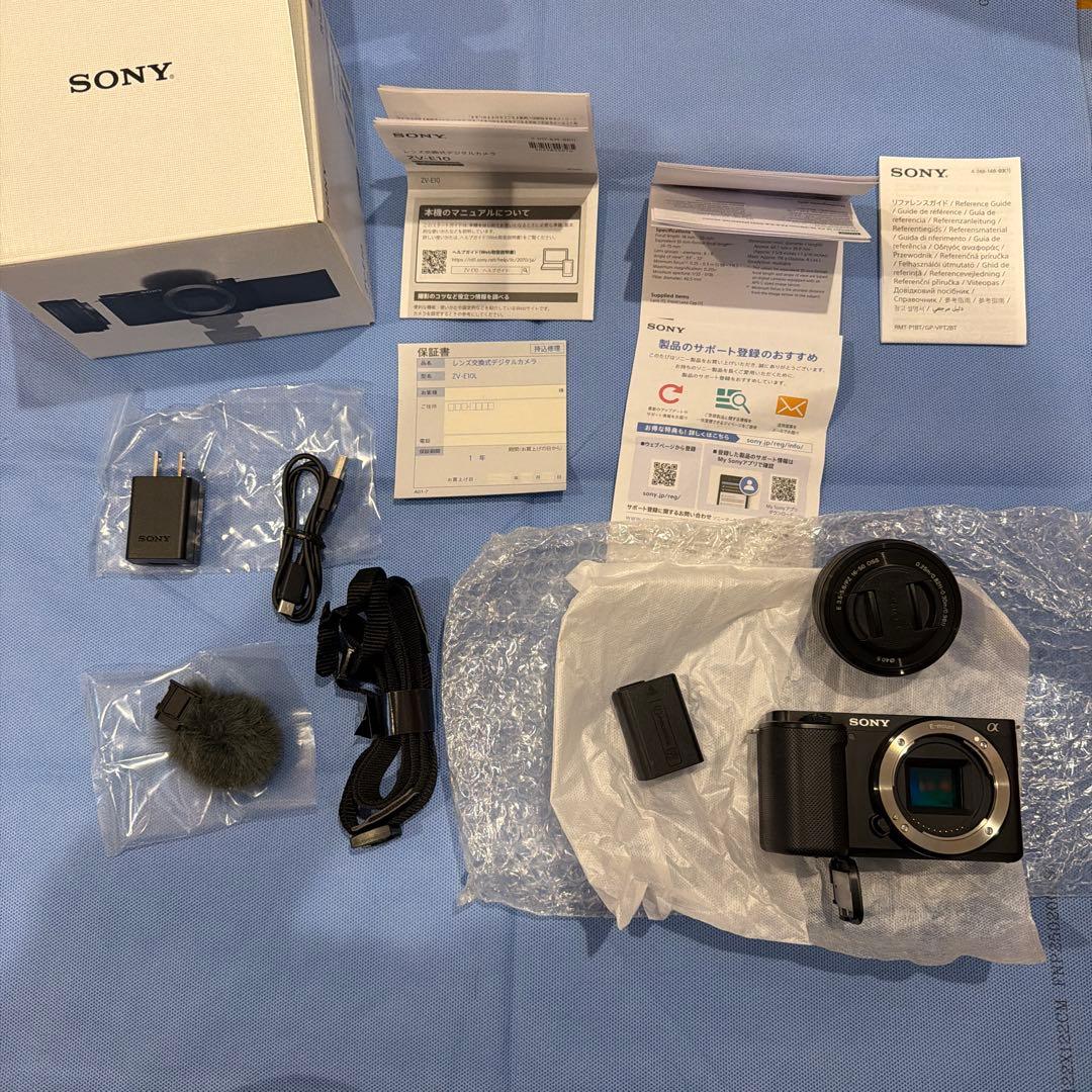 デジタルカメラ SONY VLOGCAM ZV-E10L