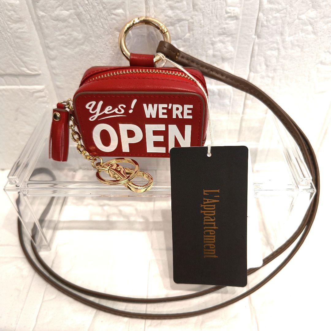 新品 グッドグリーフ OPEN / CLOSED ミニ ポーチ ケース チャーム