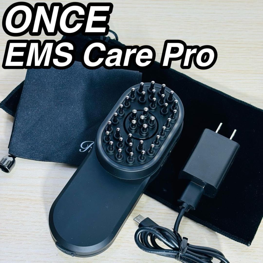 ワンス イーエムエス ケア プロ 美顔器 家庭用 防水仕様 トータル美容ブラシ