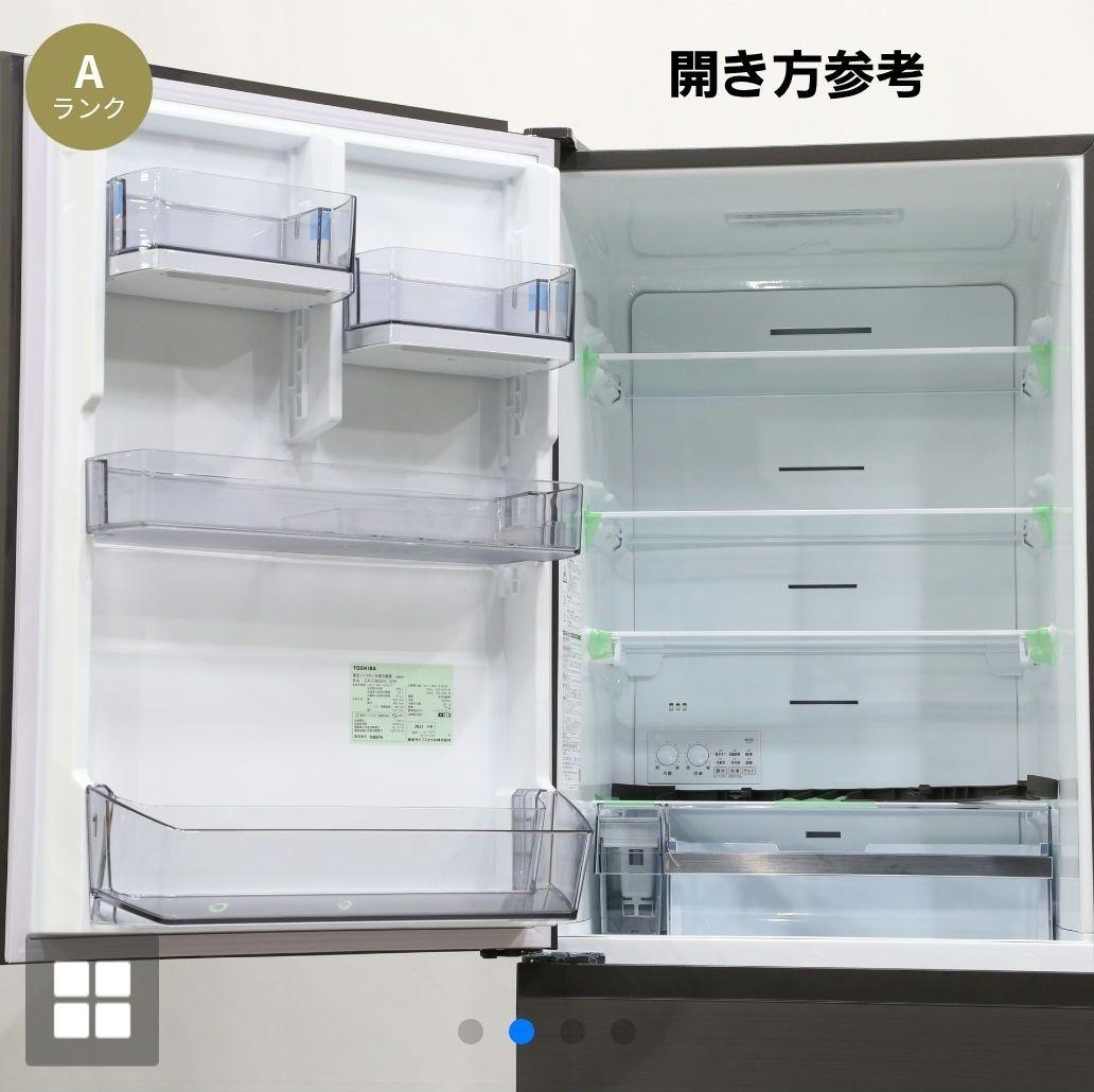 TOSHIBA GR-T36SVL 冷蔵庫 356L 2022年製