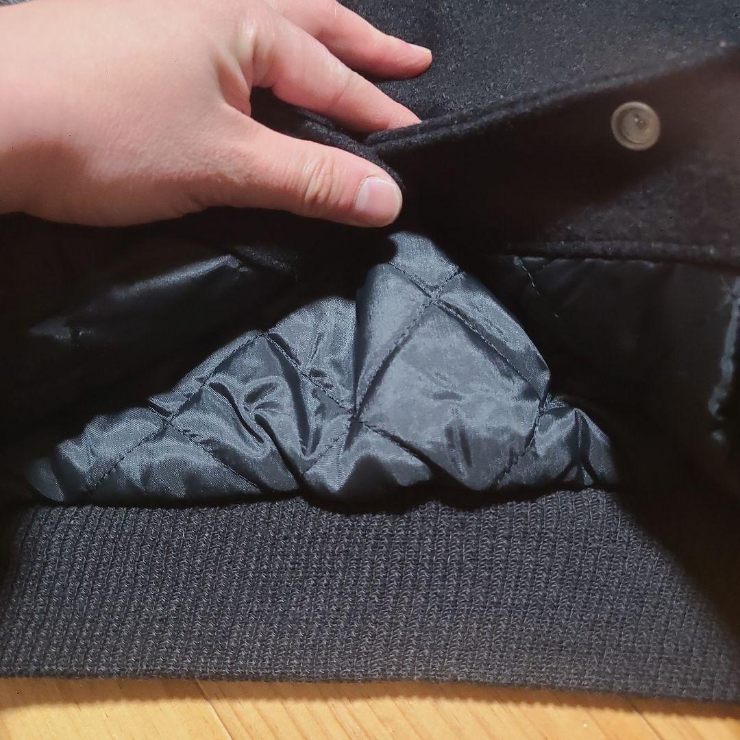 超Special　80s　バトウィン　ＵＳＡ　バーシティジャケット　ブラック