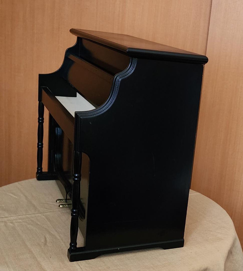 希少 ピアノ オルゴール ジュエリーボックス 宝石箱 アンティーク 大容量 置物