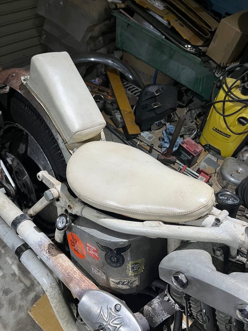 ジュリアーリ　プレーン　ソロシートピリオンパッド　セット