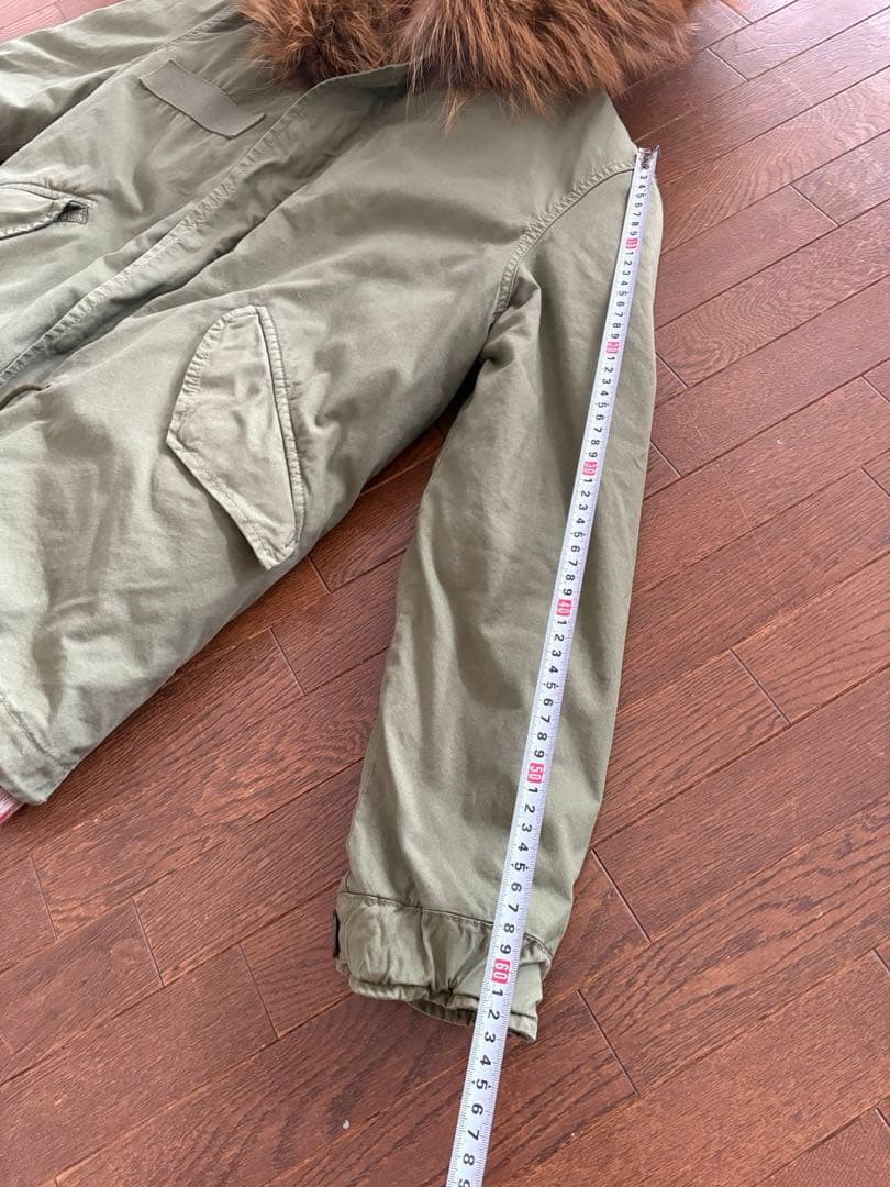 フォックスファー　モッズコート